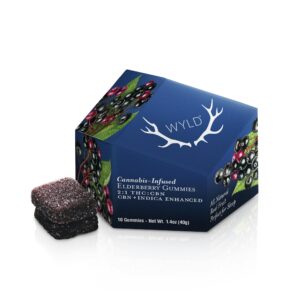 Wyld | Elderberry | Gummies 10 Pack | 2:1 THC:CBN | 100mg