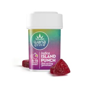 Wana | Island Punch | Gummies 10 Pack | 100mg
